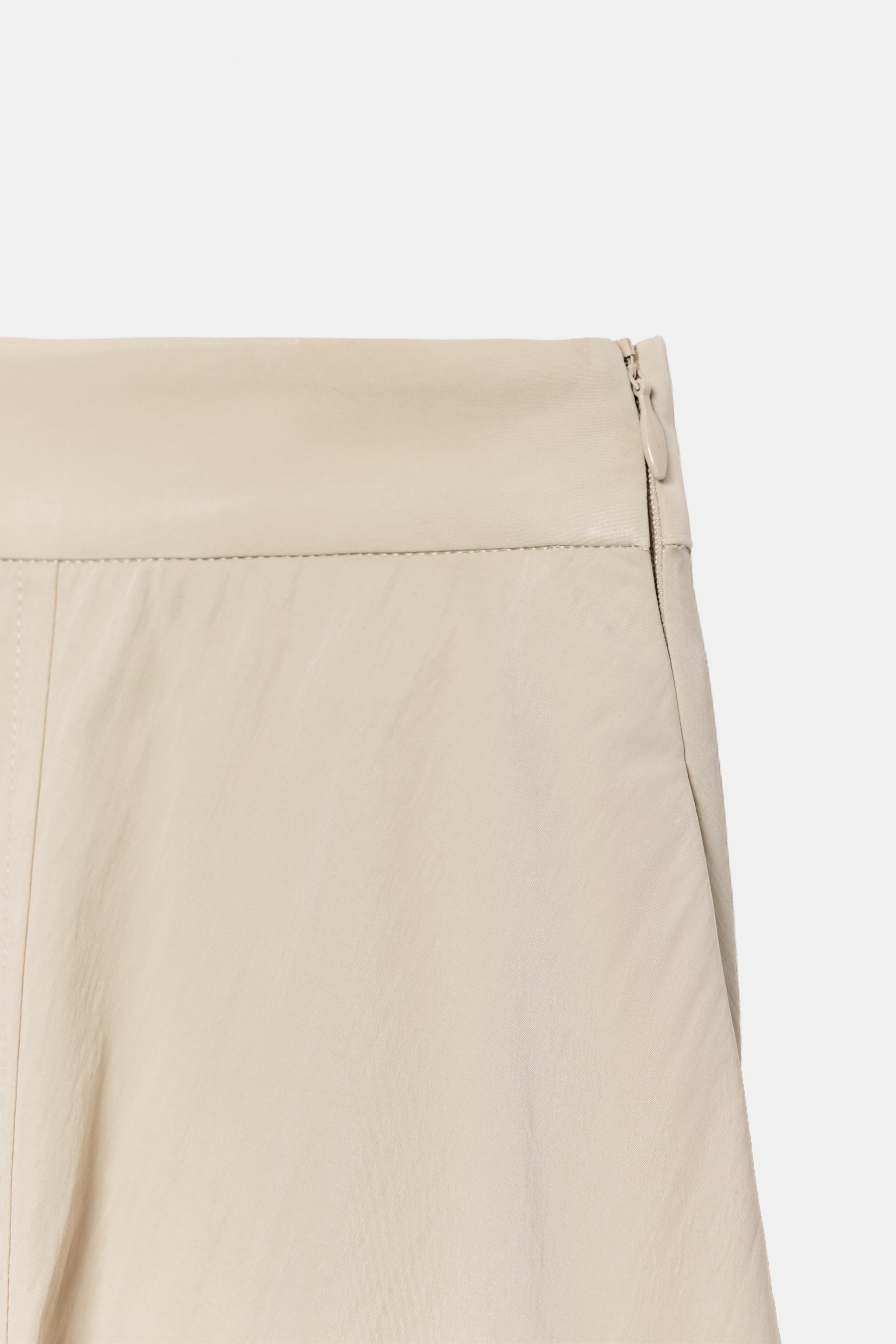 ZW COLLECTION CAPE MIDI SKIRT